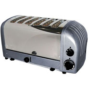 61163 Dualit - Charcoal 6 Slot Toaster